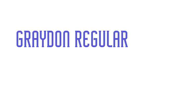 Graydon Regular Font