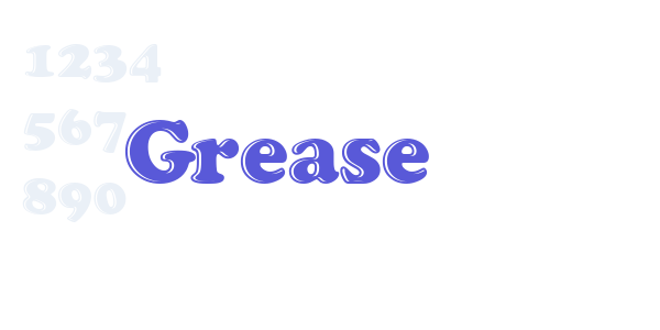 Grease font free