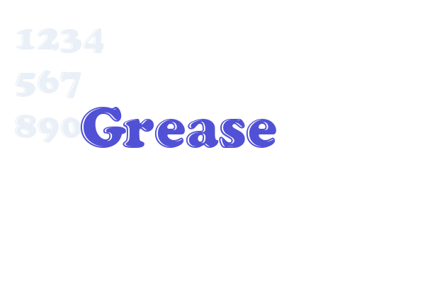 Grease Font Download