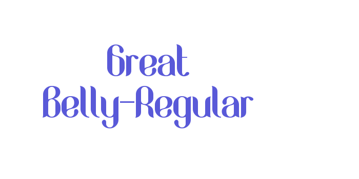 Great Belly-Regular Font Download