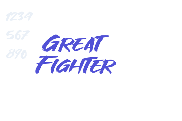 Great Fighter Font Download