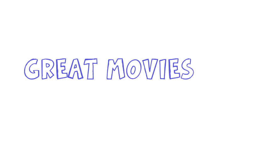 Great Movies Font