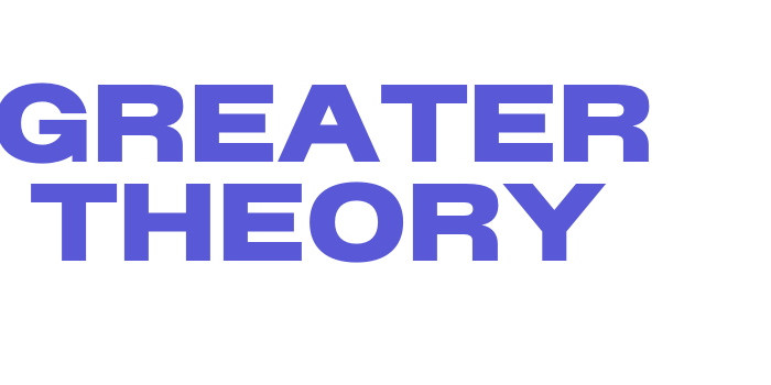 Greater Theory Font