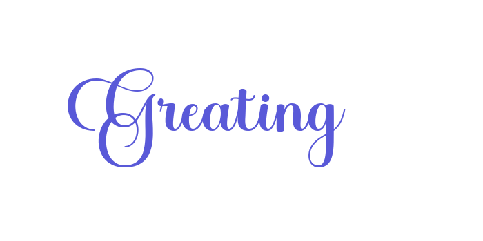 Greating Font Download