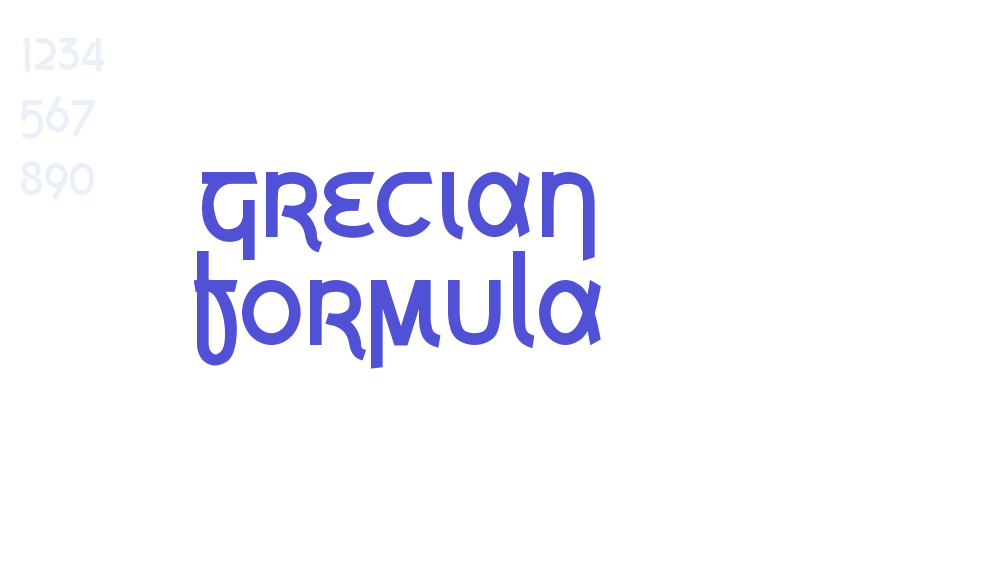 Grecian Formula-font-download