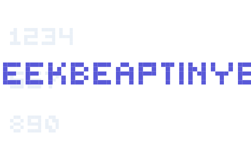 GreekBearTinyE Font Download