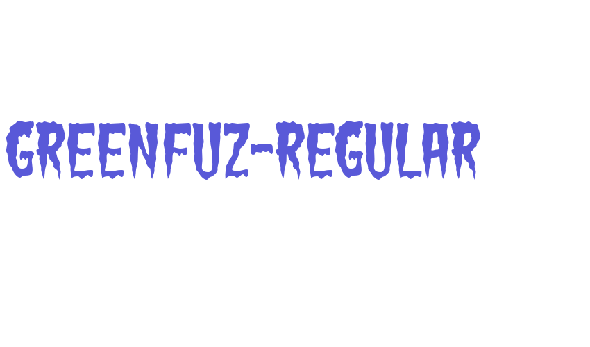 GreenFuz-Regular Font Download