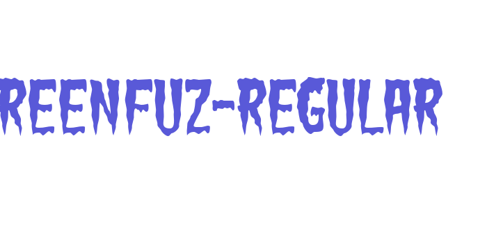 GreenFuz-Regular Font