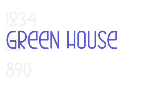 Green House Font Download