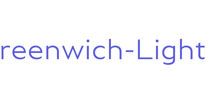 Greenwich-Light Font Download