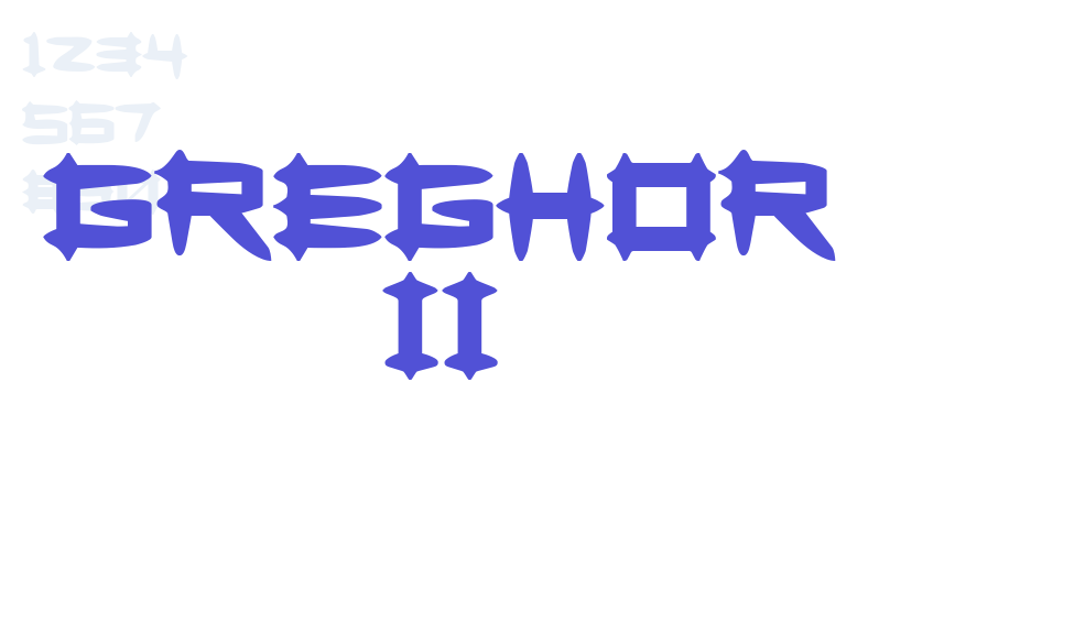 Greghor II-font-download