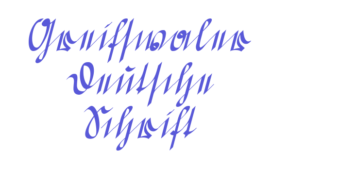 Greifswaler Deutsche Schrift Font