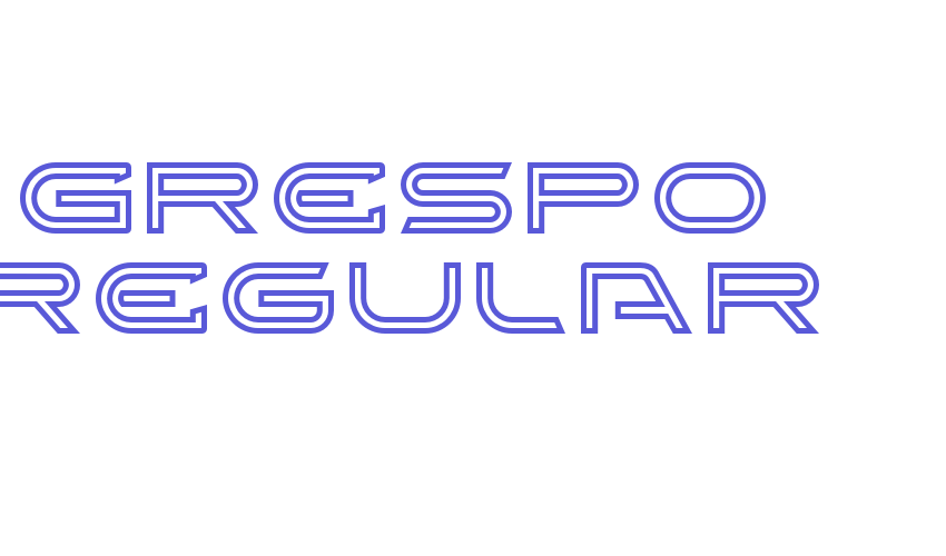 Grespo Regular Font Download