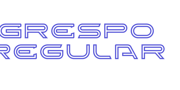 Grespo Regular Font Download