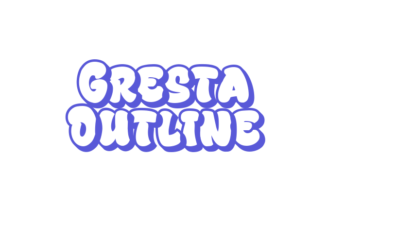 Gresta Outline Font Download