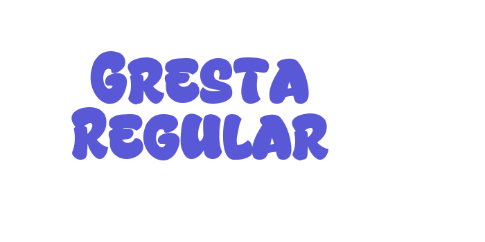 Gresta Regular Font Download