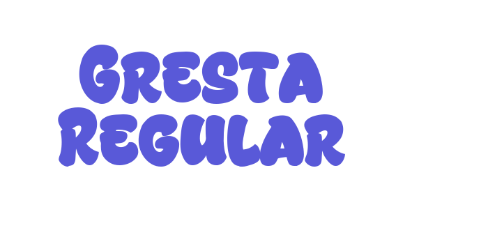 Gresta Regular Font