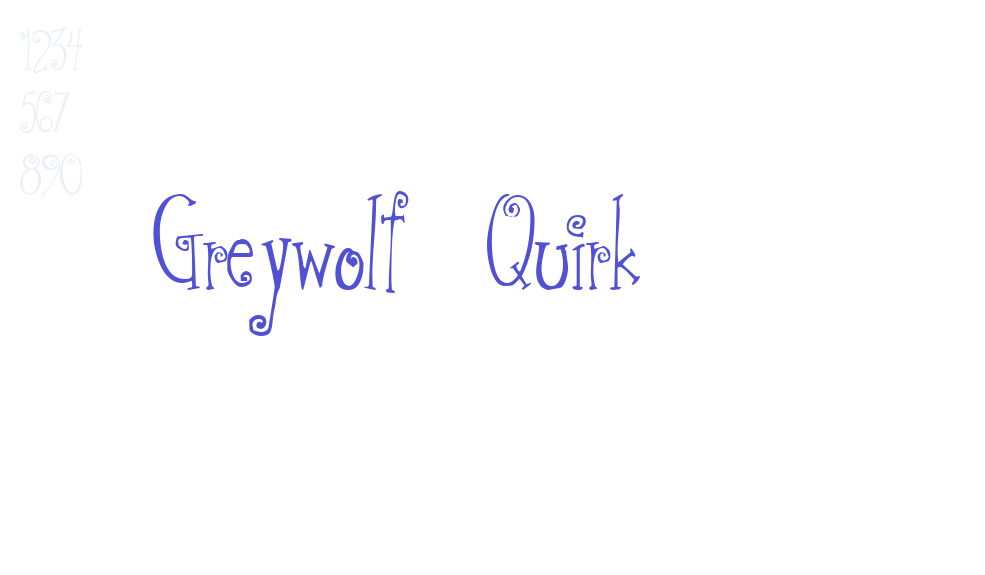 Greywolf Quirk-font-download