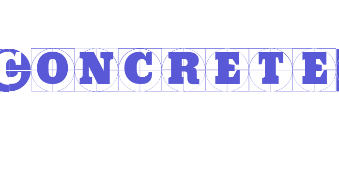 GridConcreteDue Font Download