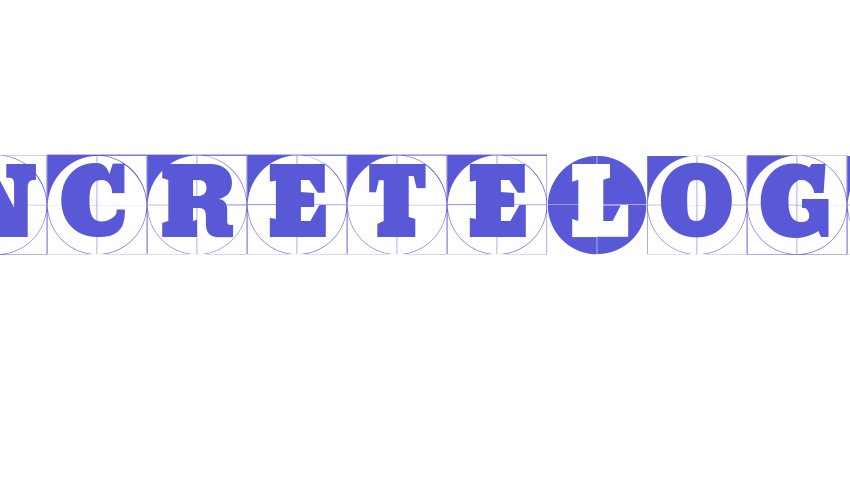 GridConcreteLogoable Font Download