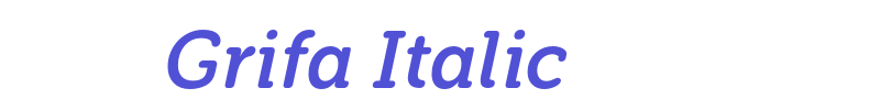 Grifa Italic