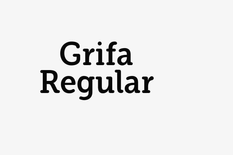 Grifa Regular font download