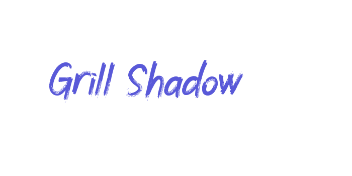 Grill Shadow Font Download