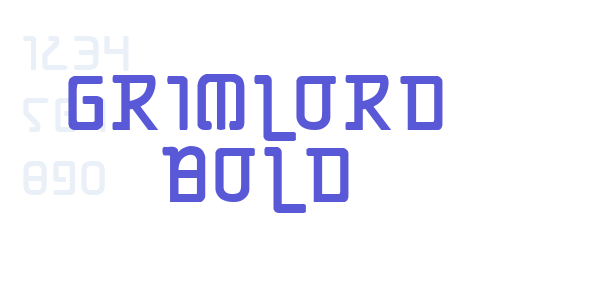 Grimlord Bold font free