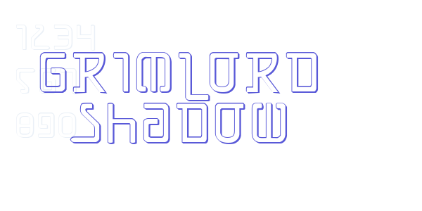 Grimlord Shadow font free