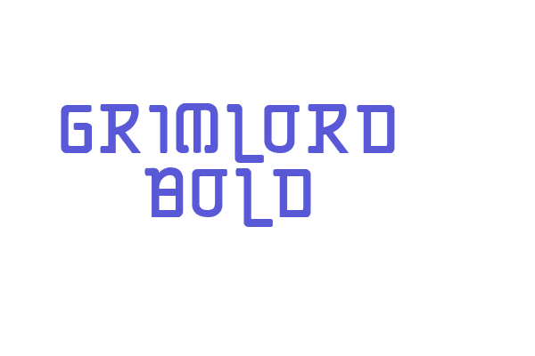 Grimlord Bold Font