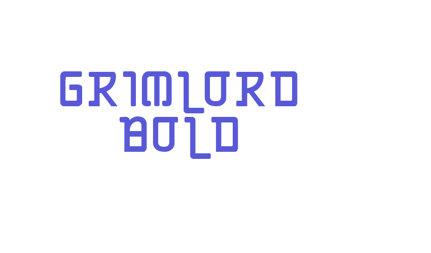 Grimlord Bold Font