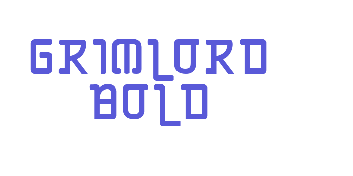 Grimlord Bold Font