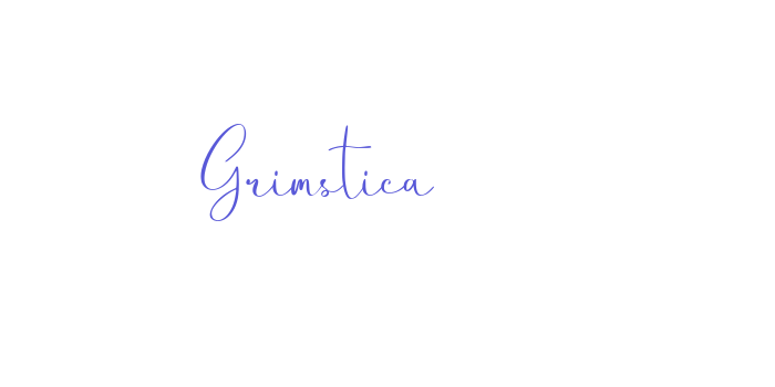 Grimstica Font