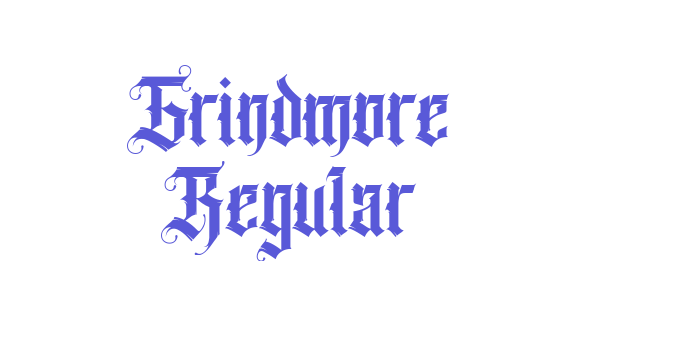 Grindmore Regular Font