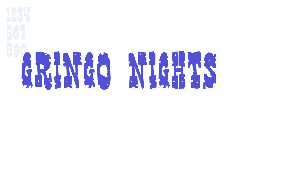 Gringo Nights-font-download