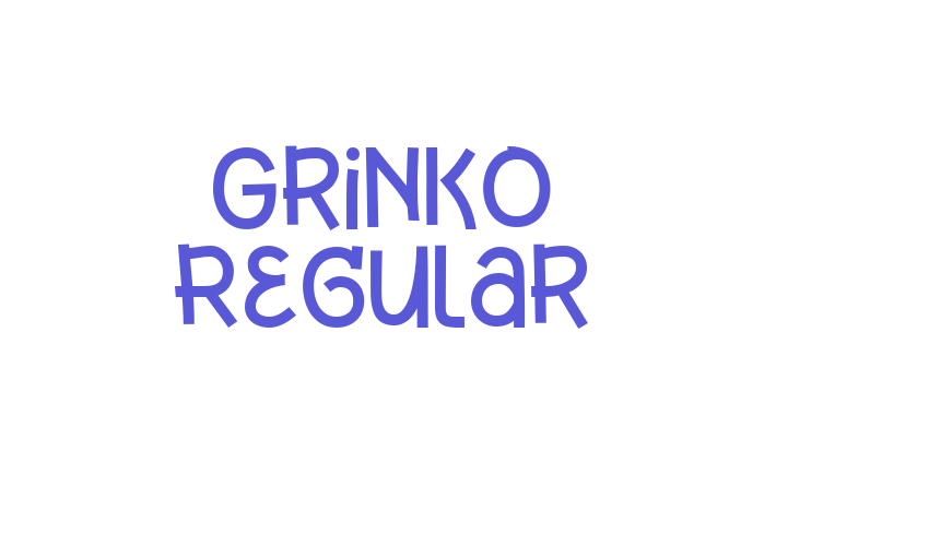 Grinko Regular Font Download