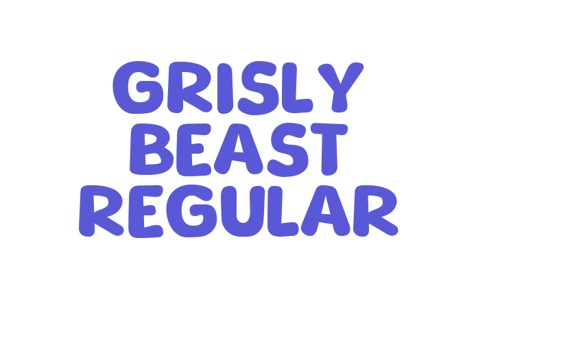 Grisly Beast Regular Font