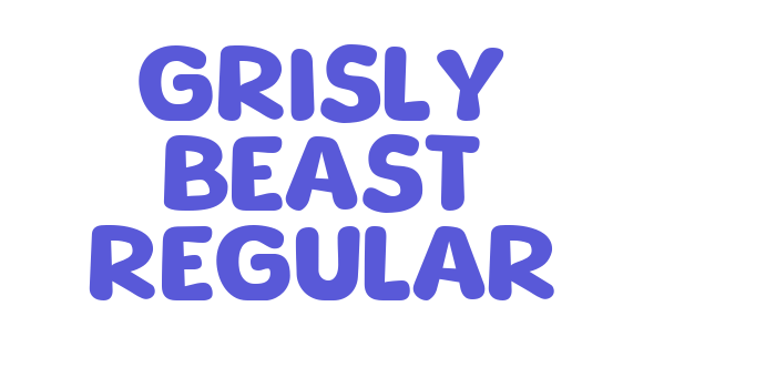 Grisly Beast Regular Font Download