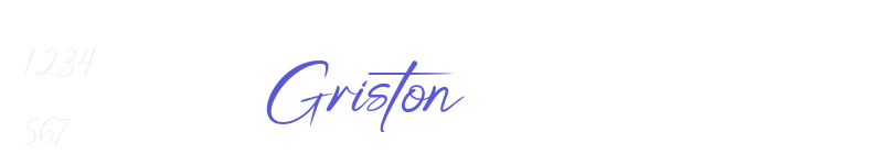 Griston-related font