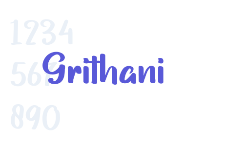 Grithani Font Download