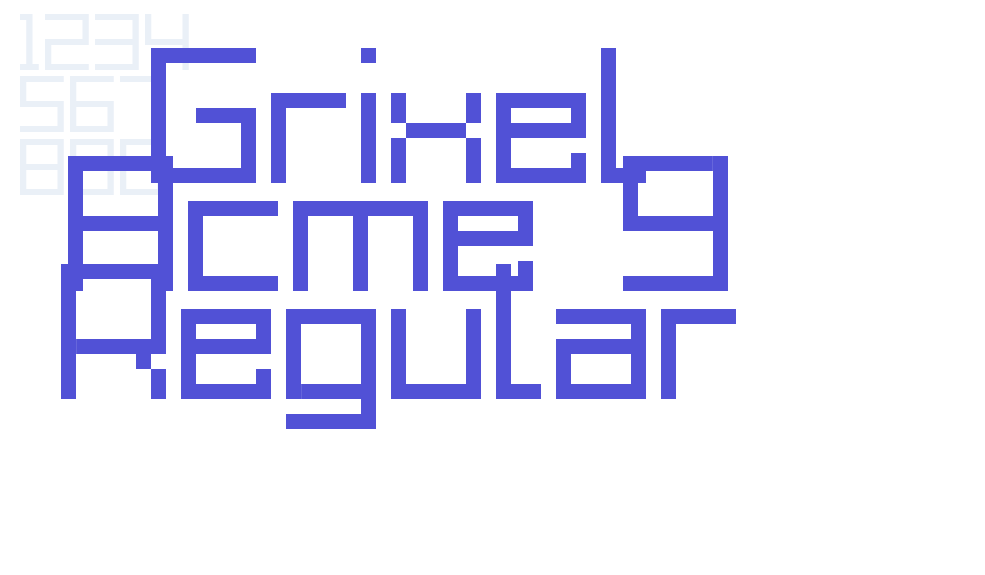 Grixel Acme 9 Regular-font-download