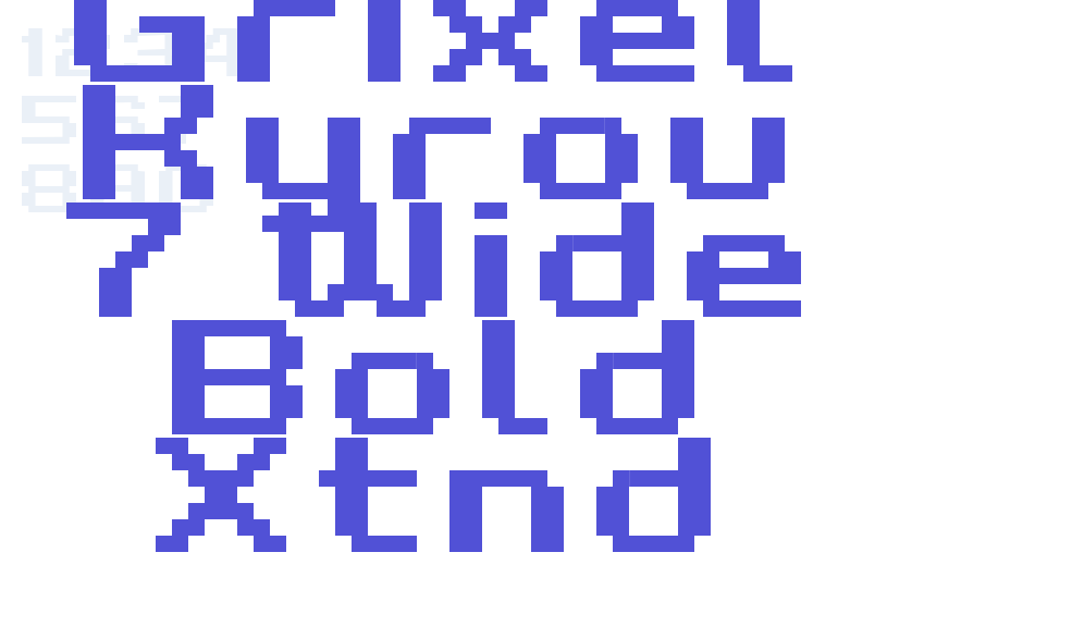 Grixel Kyrou 7 Wide Bold Xtnd-font-download