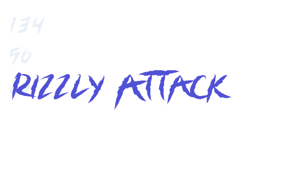 Grizzly Attack Font Download