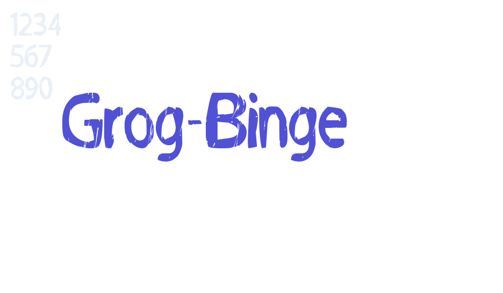 Grog-Binge-font-download