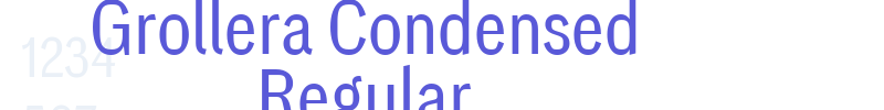 Grollera Condensed Regular