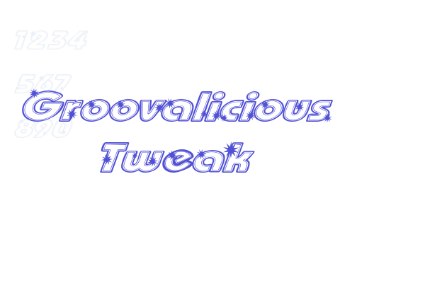 Groovalicious Tweak Font Download