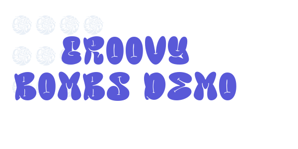 Groovy Bombs Demo font free