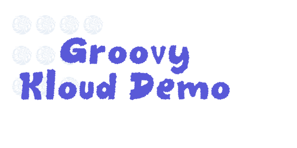 Groovy Kloud Demo font free