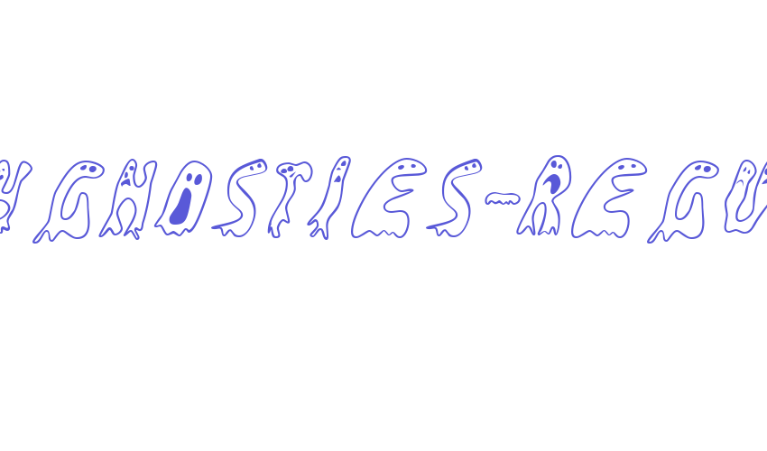 GroovyGhosties-Regular Font Download