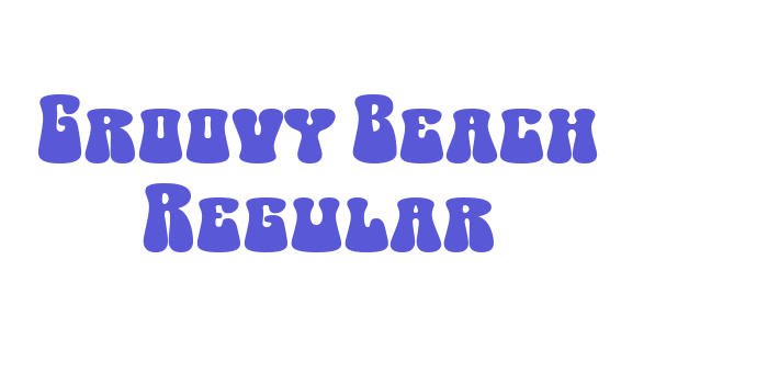 Groovy Beach Regular Font Download